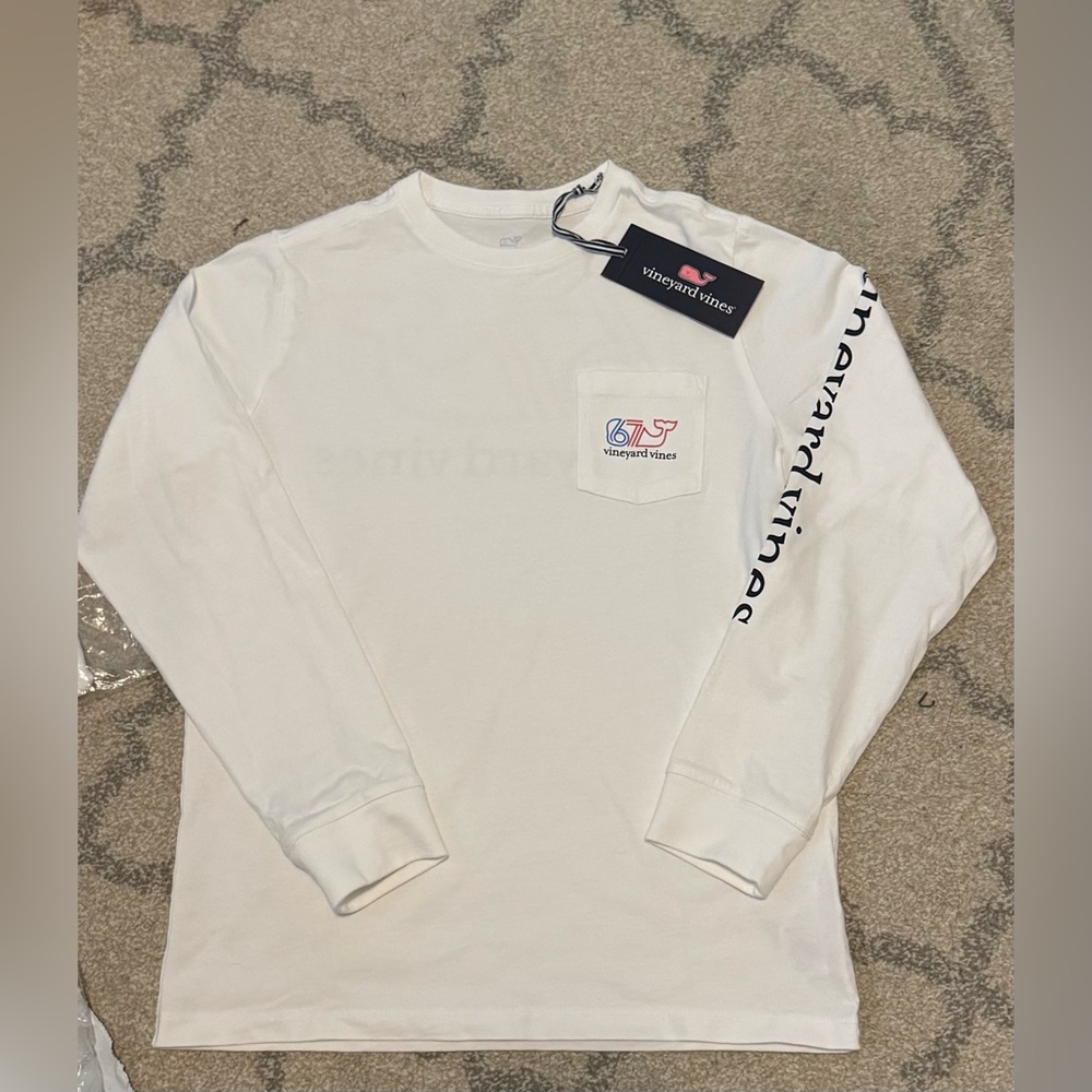 Vineyard Vines Kids 67 Long Sleeve Tee